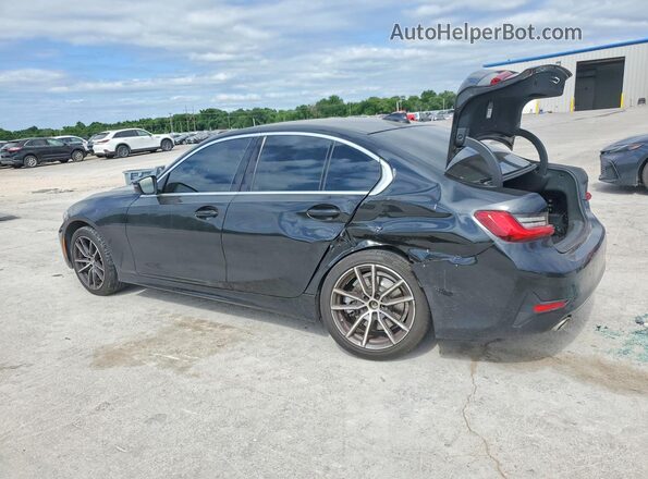 3MW5R1J01L8B19764 2020 BMW 3 SERIES Черный Задняя левая четверть