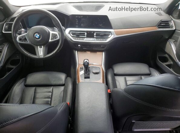 3MW5R1J01L8B19764 2020 BMW 3 SERIES Черный Вид панели приборов