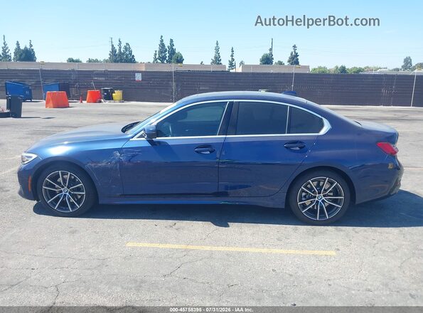 3MW5R1J02L8B10474 2020 BMW 3 SERIES Синий Панорамный вид салона 360°