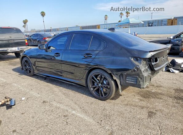 3MW5R1J03L8B28482 2020 BMW 3 SERIES Black Trasero izquierdo