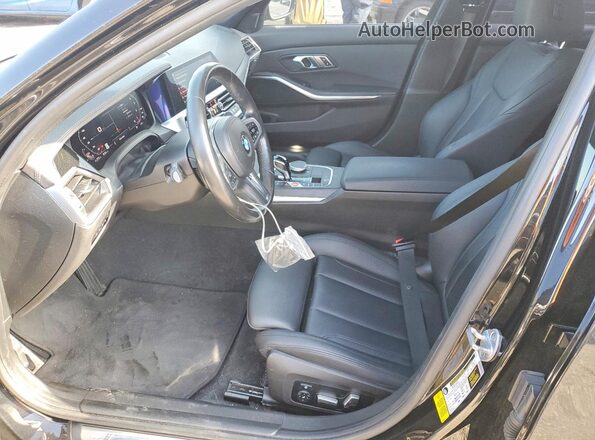 3MW5R1J03L8B28482 2020 BMW 3 SERIES Black Vista interior delantera