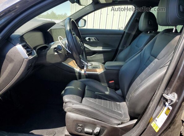 3MW5R1J04L8B15627 2020 BMW 3 SERIES Gray Սալոնի դիմացի տեսք
