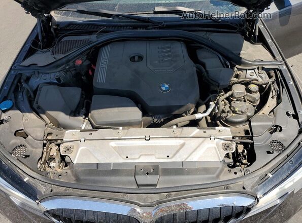 3MW5R1J04L8B15627 2020 BMW 3 SERIES Gray Սալոնի հետևի տեսք