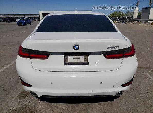 3MW5R1J04L8B16549 2020 BMW 3 SERIES White Հետևի տեսք