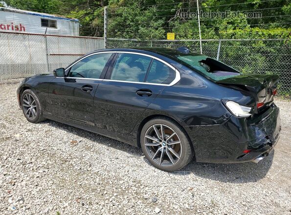 3MW5R1J04L8B22075 2020 BMW 3 SERIES Black Задня ліва чверть
