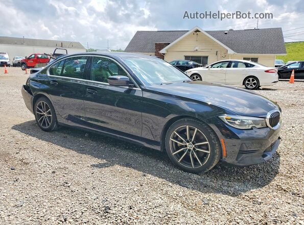 3MW5R1J04L8B22075 2020 BMW 3 SERIES Black Передня права чверть