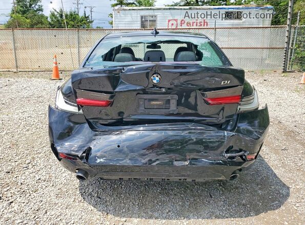 3MW5R1J04L8B22075 2020 BMW 3 SERIES Black Вид ззаду