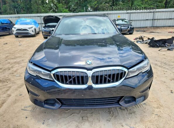 3MW5R1J04M8B77837 2021 BMW 3 SERIES Black წინა ხედი