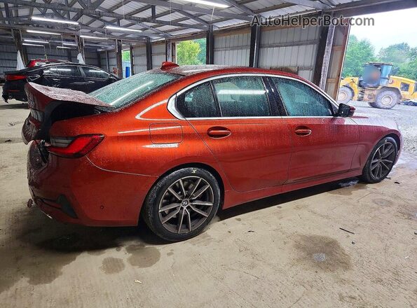 3MW5R1J04M8C03143 2021 BMW 3 SERIES Orange Rear right
