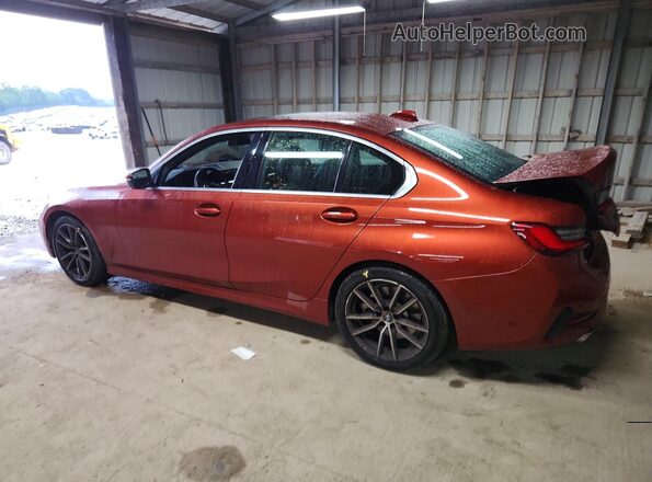 3MW5R1J04M8C03143 2021 BMW 3 SERIES Orange Rear left