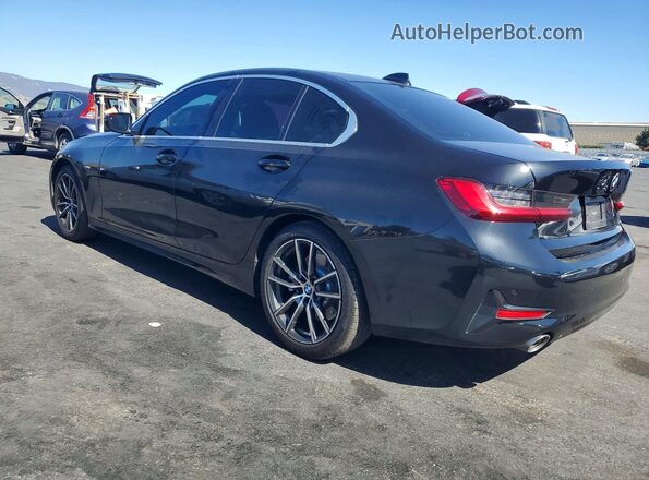 3MW5R1J05L8B11232 2020 BMW 3 SERIES Black Tył lewy