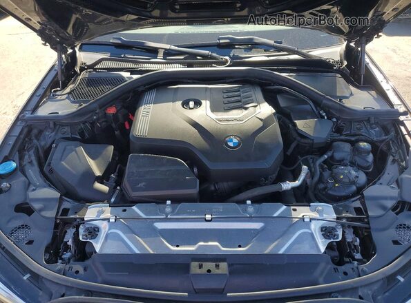 3MW5R1J05L8B11232 2020 BMW 3 SERIES Black Widok wnętrza z tyłu