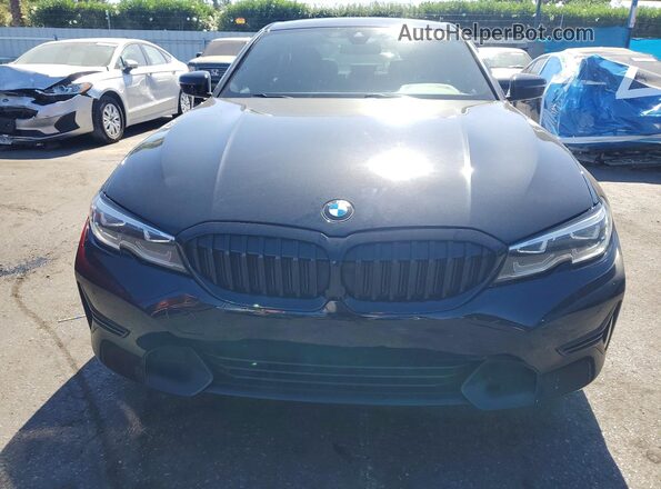 3MW5R1J05L8B11232 2020 BMW 3 SERIES Black Widok z przodu