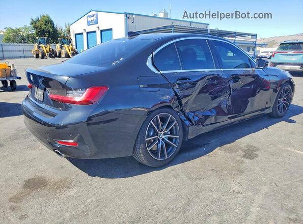 3MW5R1J05L8B11232 2020 BMW 3 SERIES Black Tył prawy