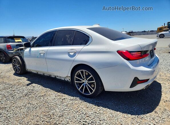 3MW5R1J06L8B32879 2020 BMW 3 SERIES White Trasero izquierdo