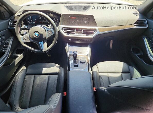 3MW5R1J06L8B32879 2020 BMW 3 SERIES White Vista del salpicadero
