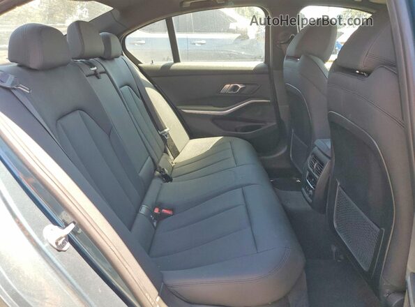 3MW5R1J06L8B45163 2020 BMW 3 SERIES Teal უკანა სავარძლების ხედი