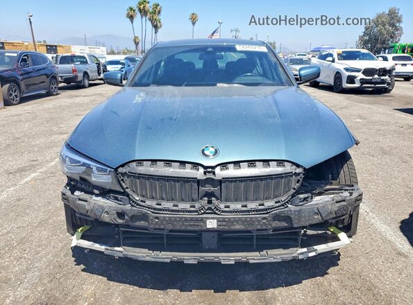 3MW5R1J06L8B45163 2020 BMW 3 SERIES Teal წინა ხედი