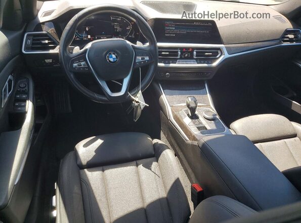 3MW5R1J06L8B45163 2020 BMW 3 SERIES Teal წინა პანელის ხედი