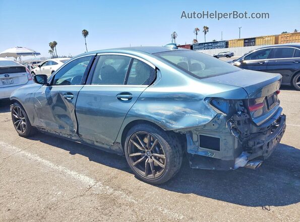 3MW5R1J06L8B45163 2020 BMW 3 SERIES Teal უკანა მარცხენა