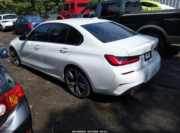 3MW5R1J06M8B99113 2021 BMW 3 SERIES White Задня ліва чверть