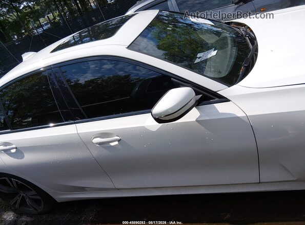 3MW5R1J06M8B99113 2021 BMW 3 SERIES White Вид задньої частини салону