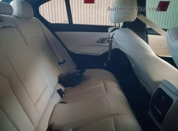 3MW5R1J07M8C11527 2021 BMW 3 SERIES White უკანა სავარძლების ხედი