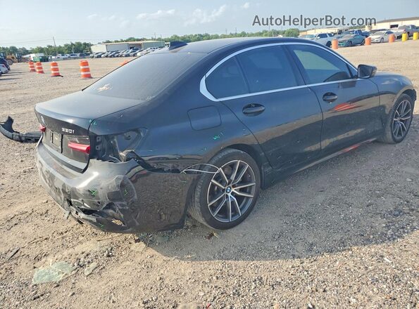3MW5R1J07N8C70675 2022 BMW 3 SERIES Черный Задняя правая четверть