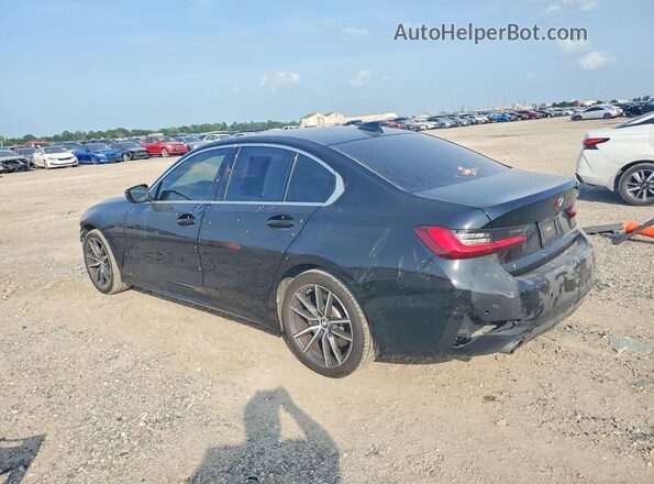 3MW5R1J07N8C70675 2022 BMW 3 SERIES Черный Задняя левая четверть