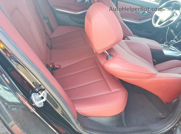 3MW5R1J07N8C70675 2022 BMW 3 SERIES Черный Вид задних сидений