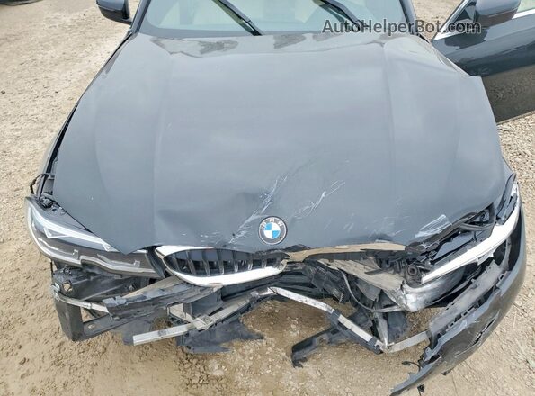 3MW5R1J09M8B53520 2021 BMW 3 SERIES Black Vista interior trasera
