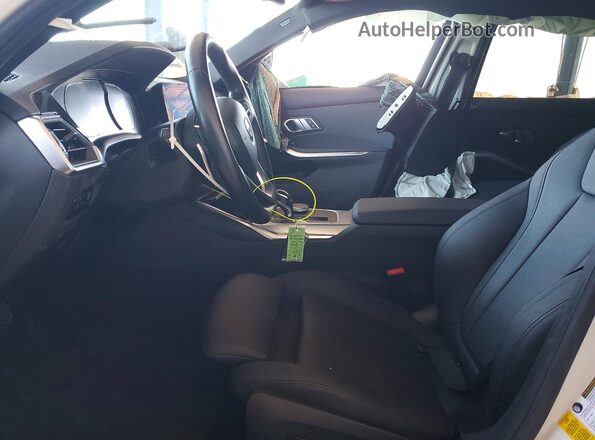 3MW5R1J09M8B78093 2021 BMW 3 SERIES Белый Вид салона спереди