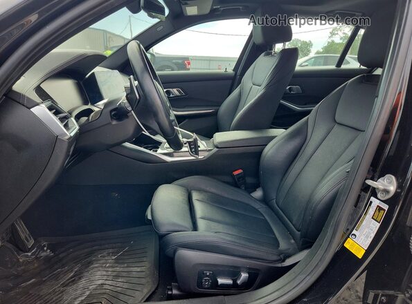 3MW5R1J09M8C02599 2021 BMW 3 SERIES Black Vista interior delantera