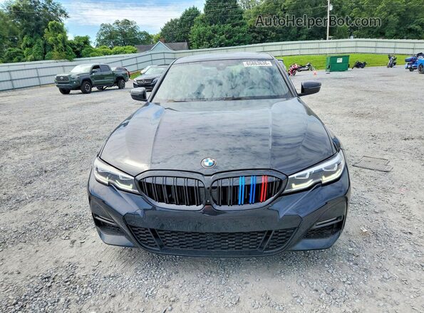 3MW5R1J09M8C02599 2021 BMW 3 SERIES Black Vista frontal