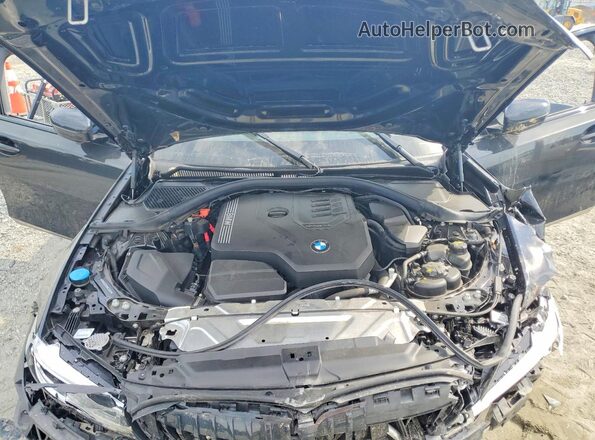 3MW5R1J09M8C21220 2021 BMW 3 SERIES Black Vista interior trasera