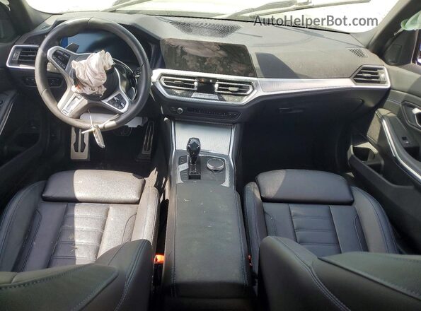 3MW5R1J09M8C21220 2021 BMW 3 SERIES Black Vista del salpicadero