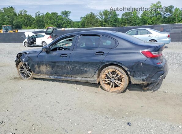 3MW5R1J09M8C21220 2021 BMW 3 SERIES Black Trasero izquierdo