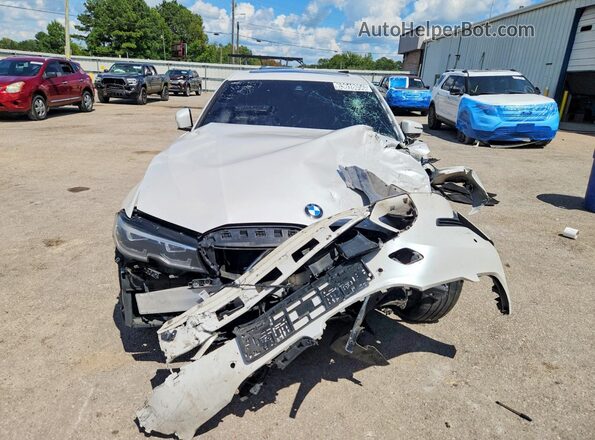 3MW5R1J09N8C63873 2022 BMW 3 SERIES White Widok z przodu