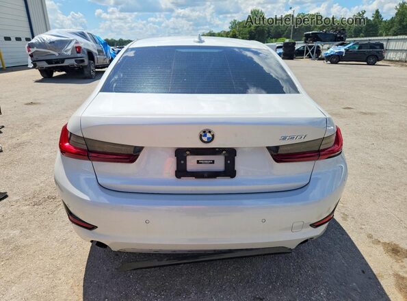 3MW5R1J09N8C63873 2022 BMW 3 SERIES White Widok z tyłu