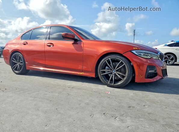 3MW5R1J0XM8B52425 2021 BMW 3 SERIES Orange წინა მარჯვენა