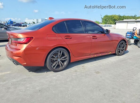 3MW5R1J0XM8B52425 2021 BMW 3 SERIES Orange უკანა მარჯვენა