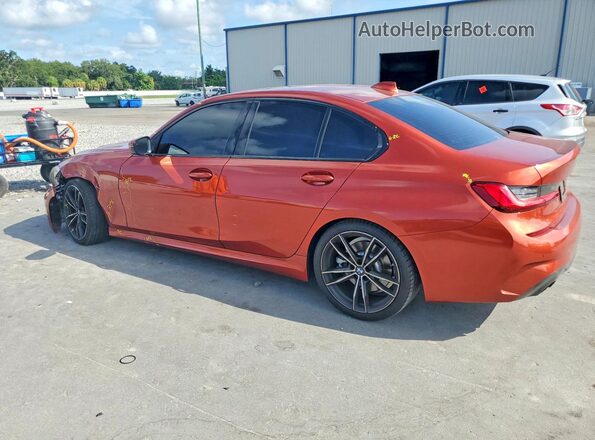 3MW5R1J0XM8B52425 2021 BMW 3 SERIES Orange უკანა მარცხენა
