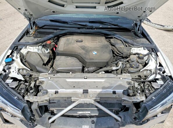3MW5R1J0XM8B76448 2021 BMW 3 SERIES Белый Вид задней части салона