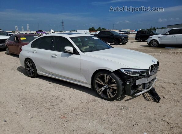 3MW5R1J0XM8B76448 2021 BMW 3 SERIES Белый Передняя правая четверть