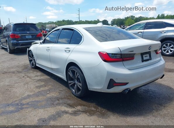3MW5R7J00M8B49665 2021 BMW 3 SERIES White უკანა მარცხენა
