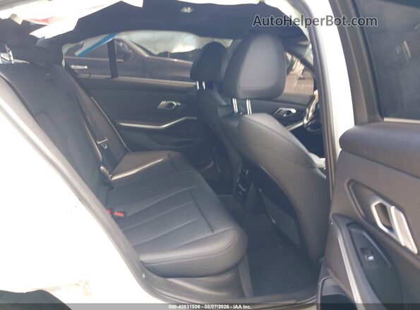3MW5R7J00M8B49665 2021 BMW 3 SERIES White VIN კოდის სტიკერის ხედი