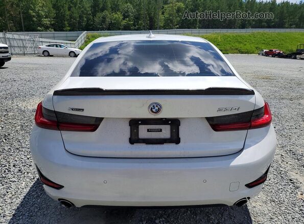 3MW5R7J00M8B51156 2021 BMW 3 SERIES Белый Вид сзади