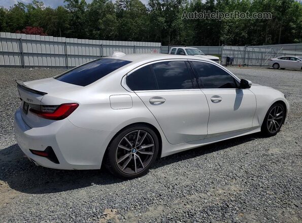 3MW5R7J00M8B51156 2021 BMW 3 SERIES Белый Задняя правая четверть