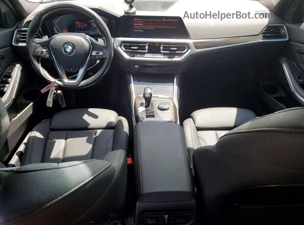 3MW5R7J00M8B51156 2021 BMW 3 SERIES Белый Вид панели приборов