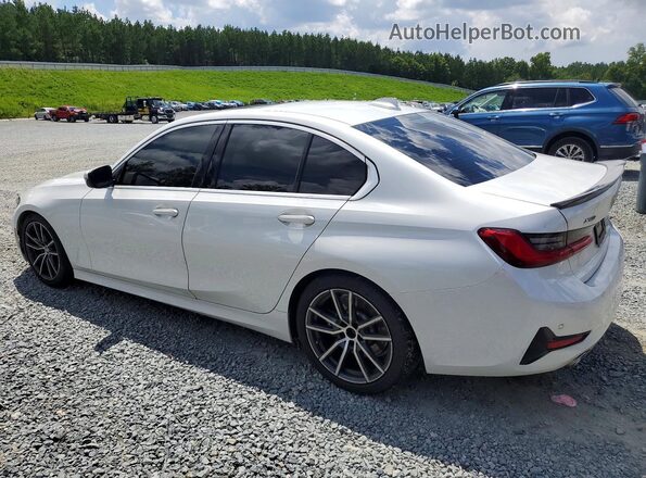 3MW5R7J00M8B51156 2021 BMW 3 SERIES Белый Задняя левая четверть